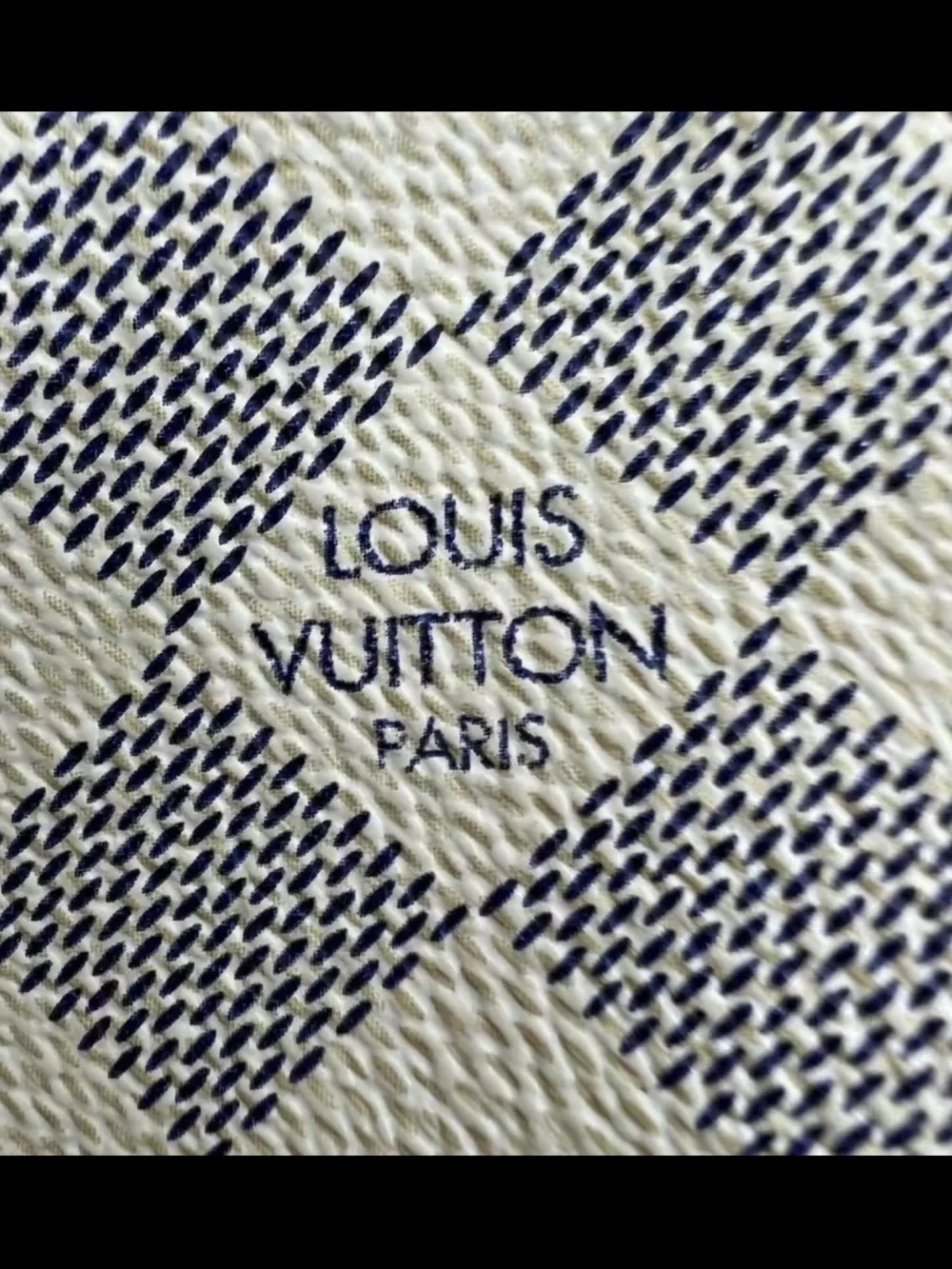 Louis Vuitton Beige/Gray Damier Azur Totally MM